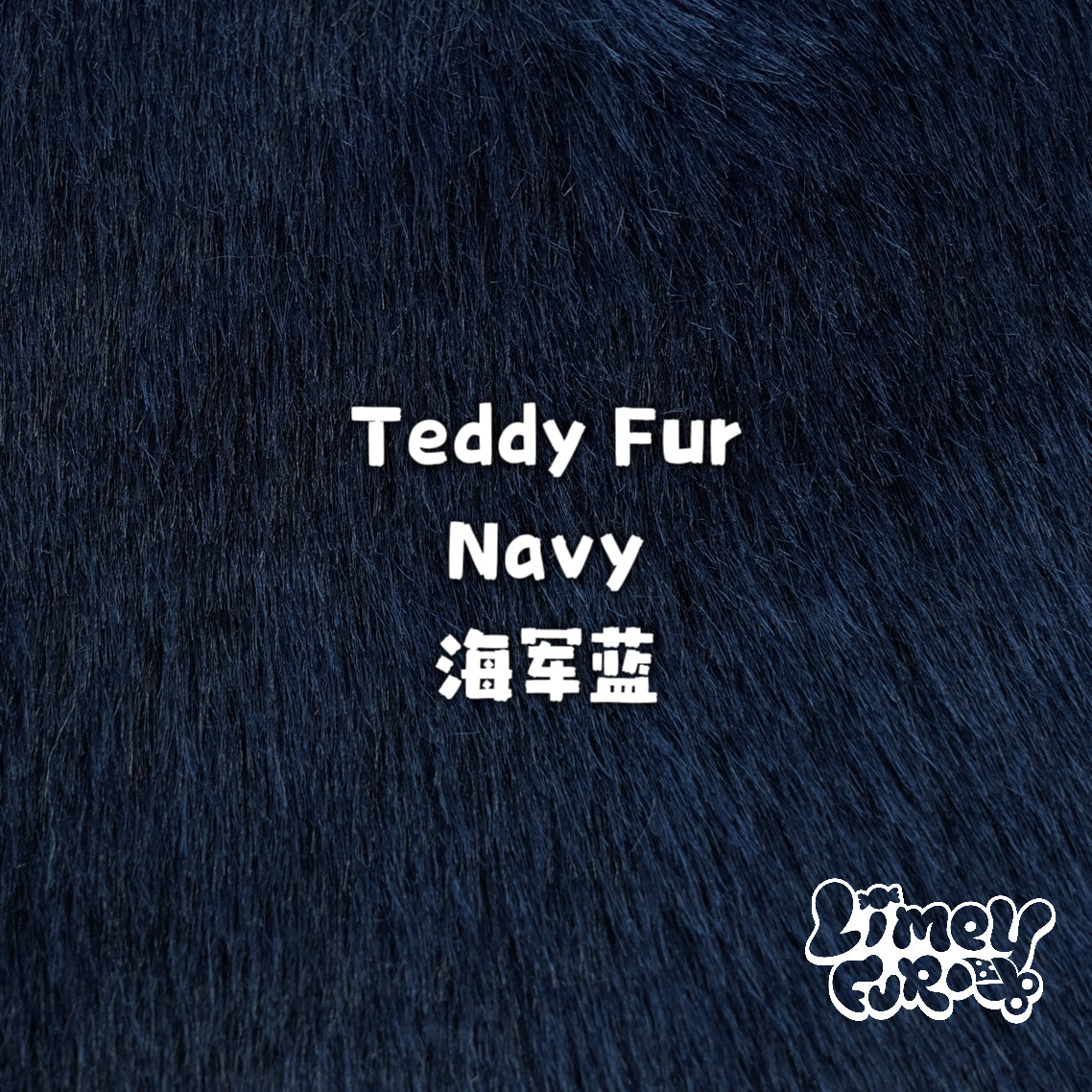 Teddy Fur-Navy *PREORDER- Ships December*