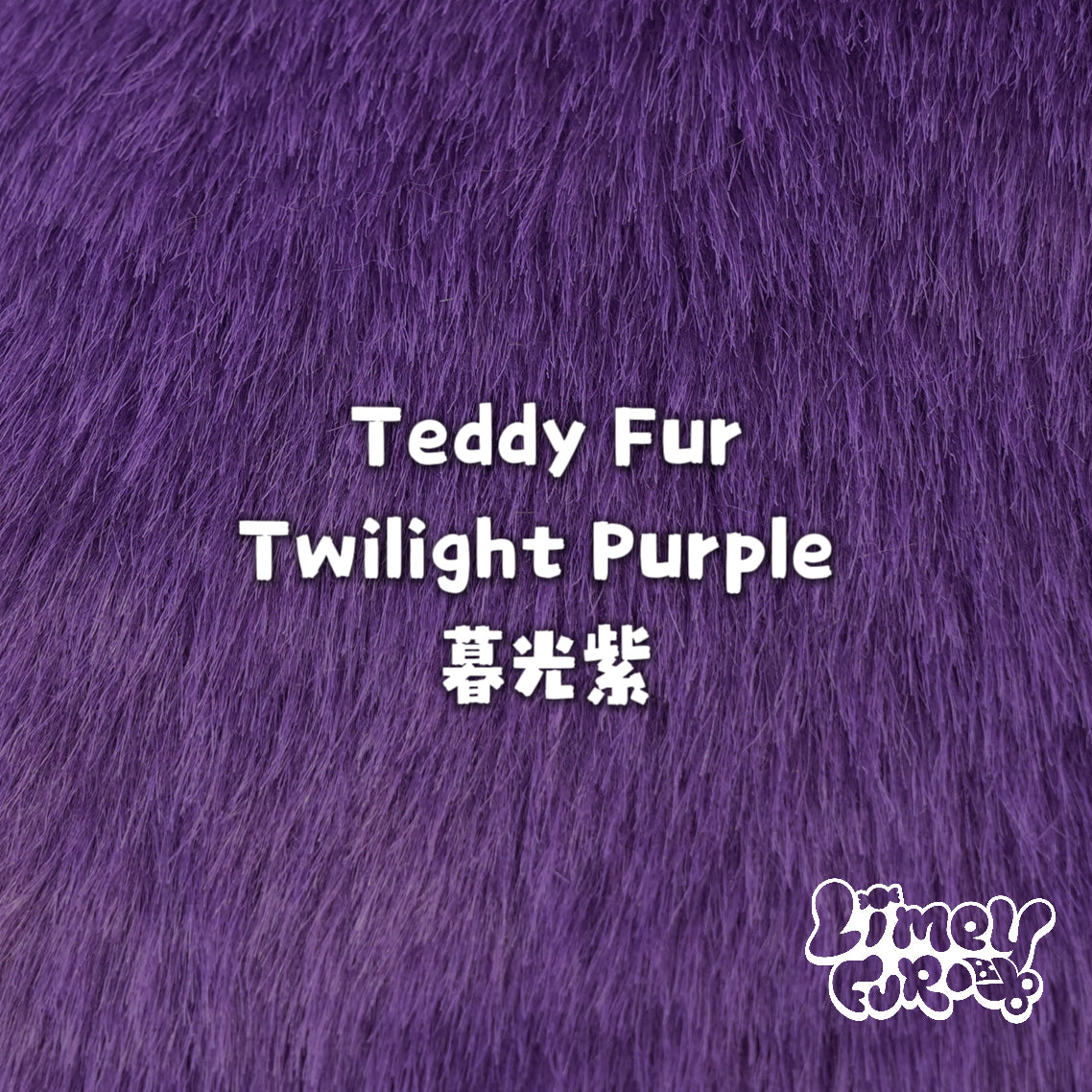 Teddy Fur-Twilight Purple *PREORDER- Ships December*
