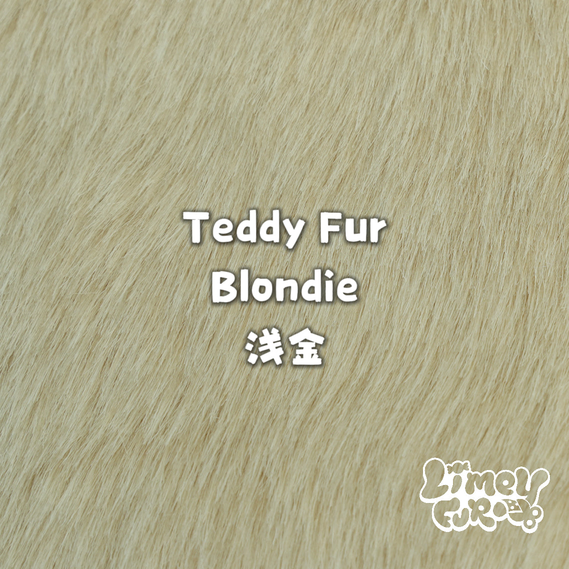 Teddy Fur-Blondie *PREORDER- Ships December*
