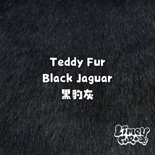 Teddy Fur-Black Jaguar *PREORDER- Ships December*