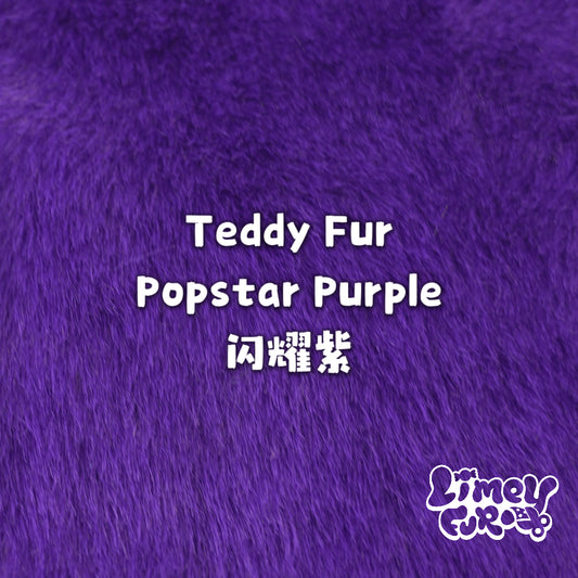 Teddy Fur-Popstar Purple *PREORDER- Ships December*