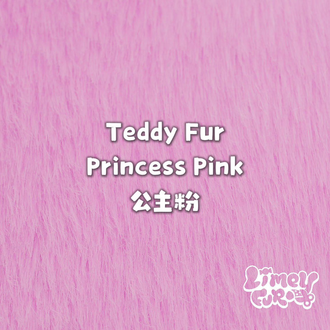 Teddy Fur-Princess Pink *PREORDER- Ships December*