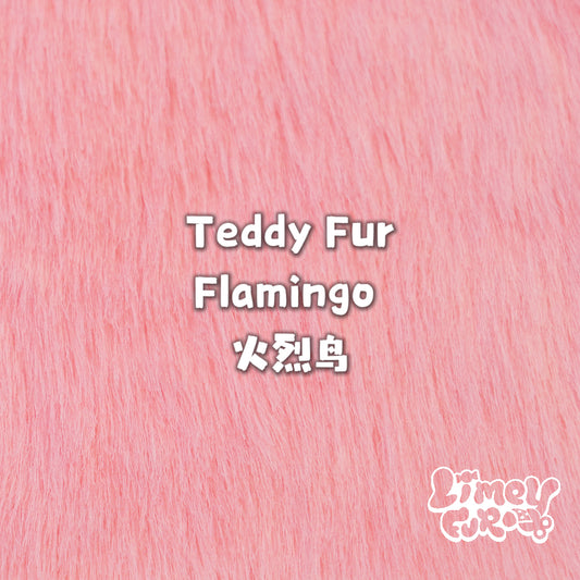 Teddy Fur-Flamingo *PREORDER- Ships December*