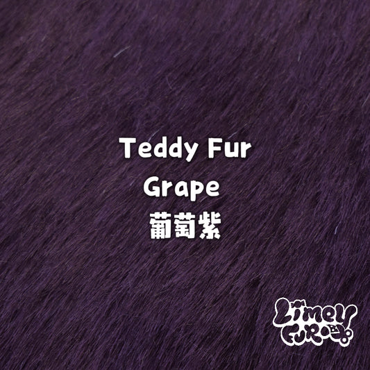 Teddy Fur-Grape *PREORDER- Ships December*